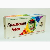 Фиточай и кизиловое варенье в наборе Крымская нега (3 чая и баночка варенья)