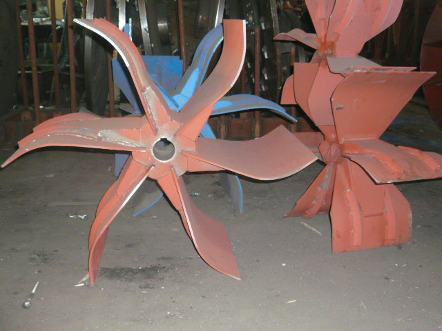 Фото 10. Промышленные пылевые вентиляторы ЦП 7-40 для пневмотранспорта