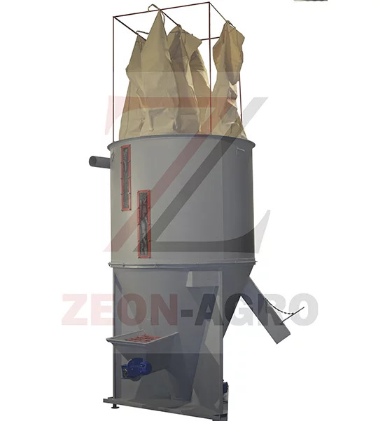 Вертикальный смеситель со шнеком ввода добавок ВС - 3, 7Ш