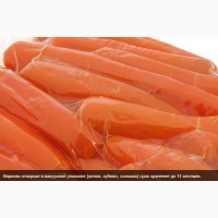 Морковь целая отварная в вакуумной упаковке, 1, 5 кг доставка от 108 кг