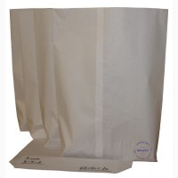 Мешок бумажный, открытый, трехслойный, с ламинатом, 62х50х10