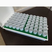Ящик для стаканчиков лабораторные ( на 60 стаканчиков) для отбора проб молока