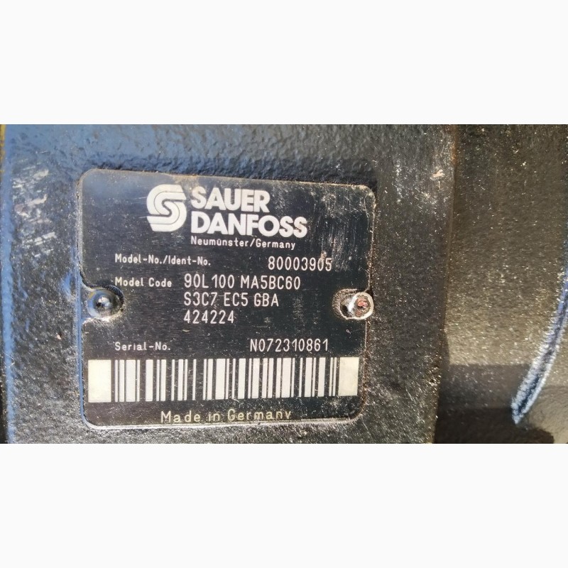 Продам ГИДРОНАСОС Sauer Danfos 90L100 MA5BC60S3C7EC5GBA, б/у - Смоленск .